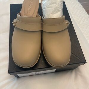 Chanel clog